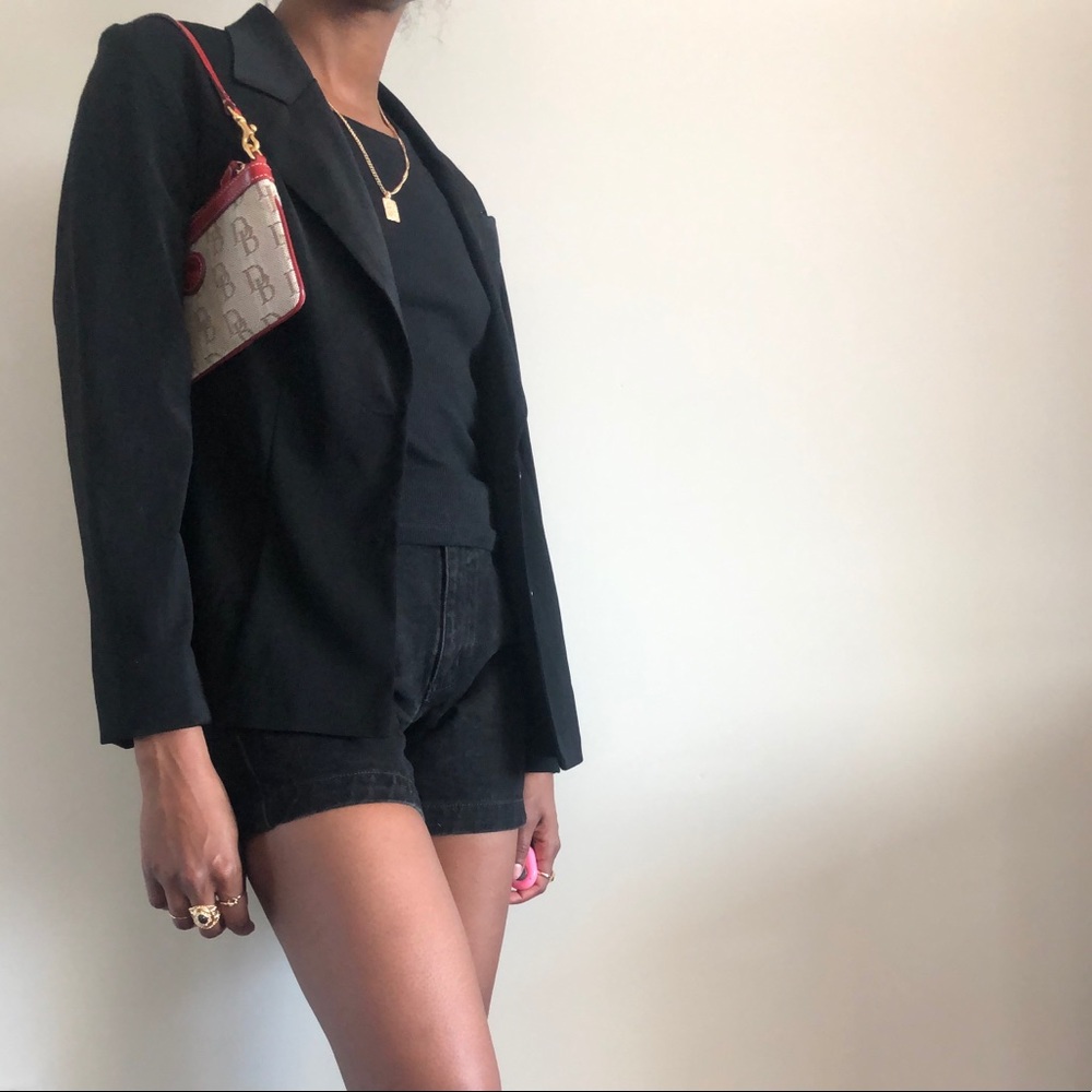 Vintage black blazer - Picture 5 of 8